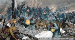 邵亚川油画_台儿庄战役_高清大图下载