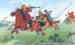 董善明名作_雏鹰展翅_高清大图下载
