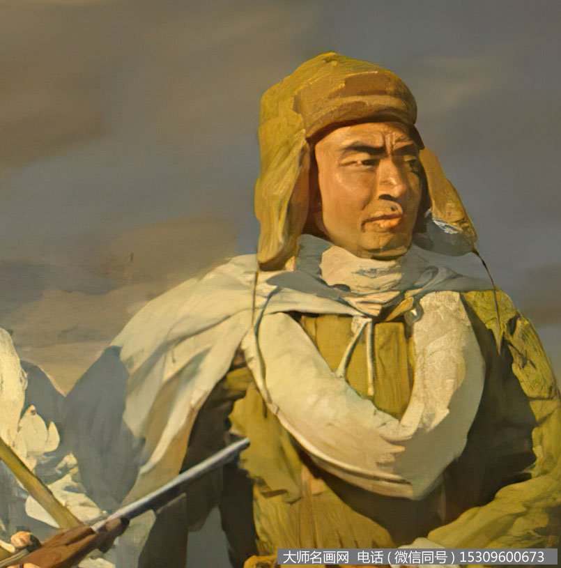 油画 抗美援朝 