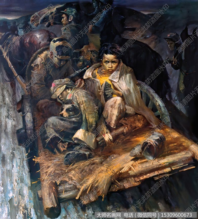 蔡景楷油画 破晓