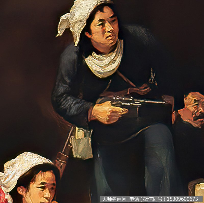 罗工柳作品,地道战