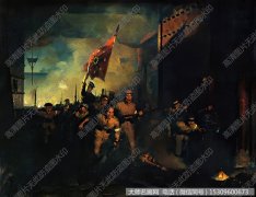 王征骅油画 武昌起义 高清大图下载