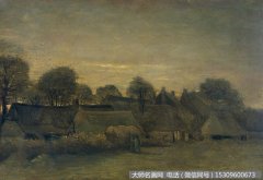 梵高风景油画作品1 超高清大图下载