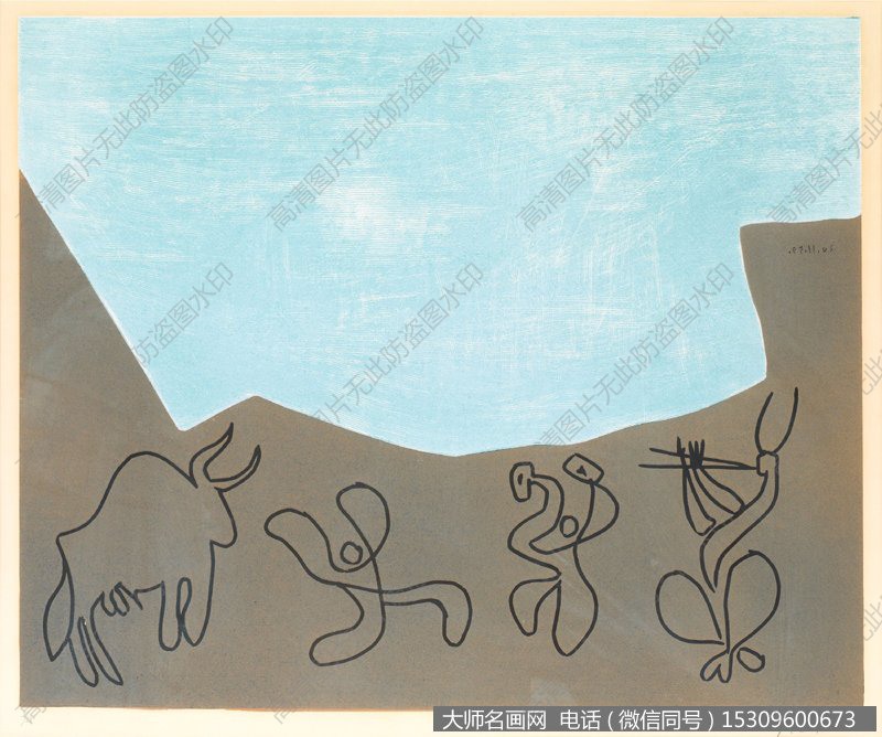 毕加索油画作品18 高清图片下载