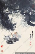 李可染国画作品11 高清图片下载