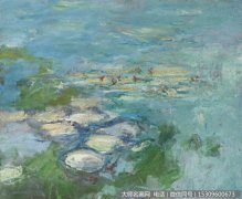 莫奈油画作品30 睡莲2 超高清大图下载