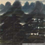 林风眠国画风景作品62 高清图片下载