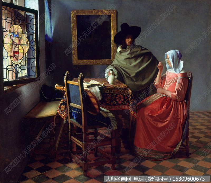 维米尔油画作品40 高清图片下载