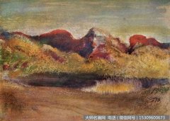 徳加风景油画作品14 高清图片下载