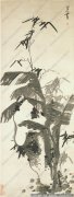 八大山人 朱耷国画作品18 芭蕉竹石图 高清图片下载