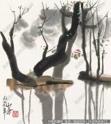 吴冠中国画作品77 超高清图片下载