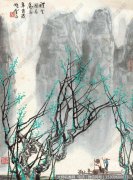 白雪石山水画作品11 高清图片下载