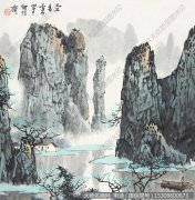 白雪石国画作品30 高清图片下载