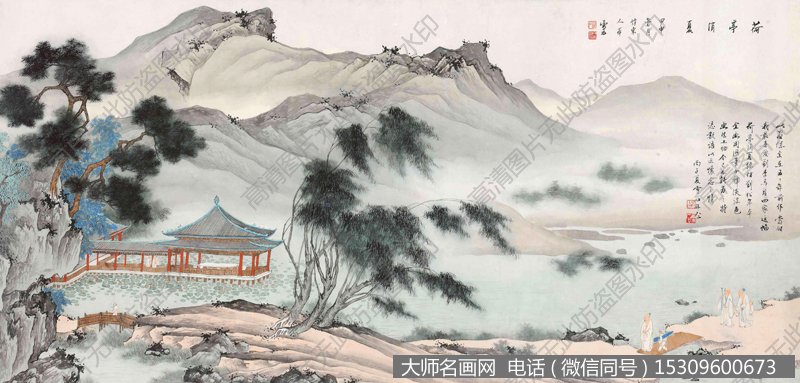 白雪石国画作品36 高清图片下载