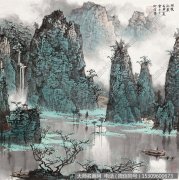 白雪石国画作品40 高清图片下载