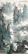 白雪石山水画作品59 高清图片下载