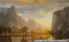 比尔史伯特风景油画作品6 高清图片下载