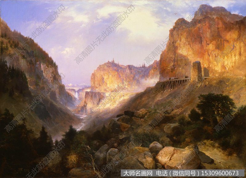 比尔史伯特风景油画作品29 高清图片下载