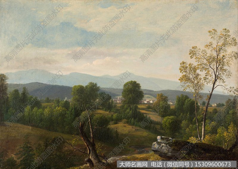 比尔史伯特风景油画作品47 高清图片下载