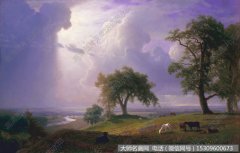 比尔史伯特风景油画作品50 高清图片下载
