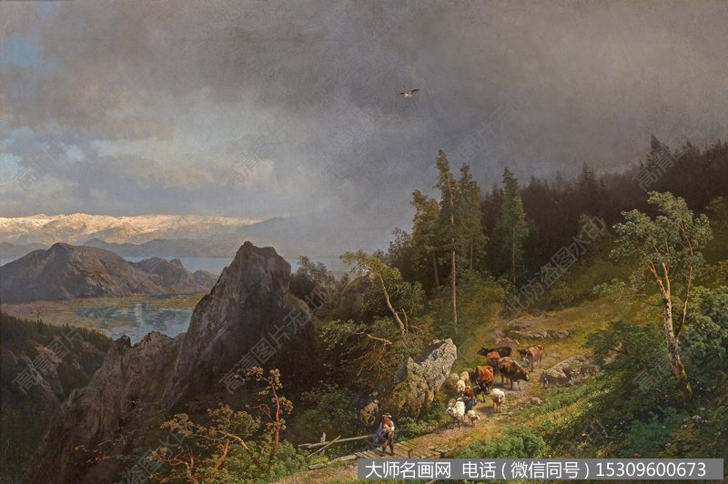 比尔史伯特风景油画作品52 高清图片下载