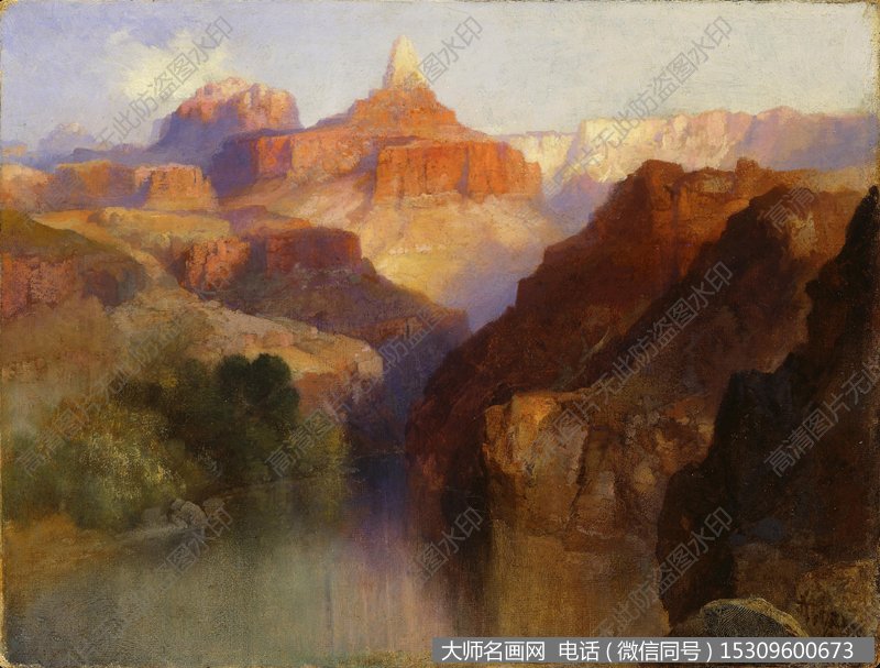 比尔史伯特风景油画作品54 高清图片下载