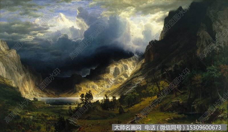 比尔史伯特风景油画作品56 高清图片下载