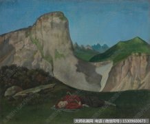 巴尔蒂斯风景油画作品14 高清图片下载