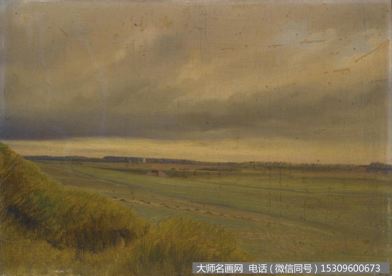 列维坦 风景油画作品12 高清图片下载
