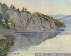 列维坦 风景油画作品16 高清图片下载