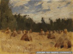 列维坦 油画作品20 高清图片下载