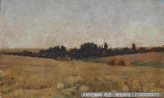 列维坦 风景油画作品27 高清图片下载