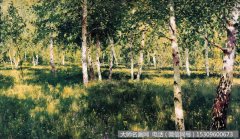列维坦 风景油画作品28 高清图片下载