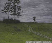列维坦 风景油画作品30 高清图片下载