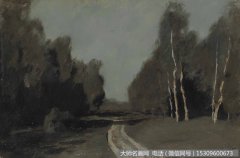 列维坦风景油画作品41 高清图片下载