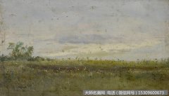 列维坦 风景油画作品45 高清图片下载