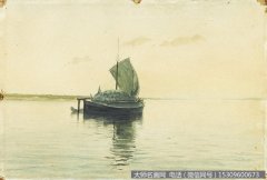 列维坦风景油画作品46 高清图片下载