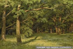 希施金 风景油画作品33 高清图片下载