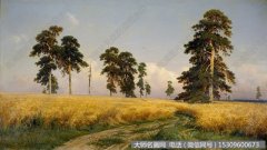 希施金 风景油画作品50 高清图片下载