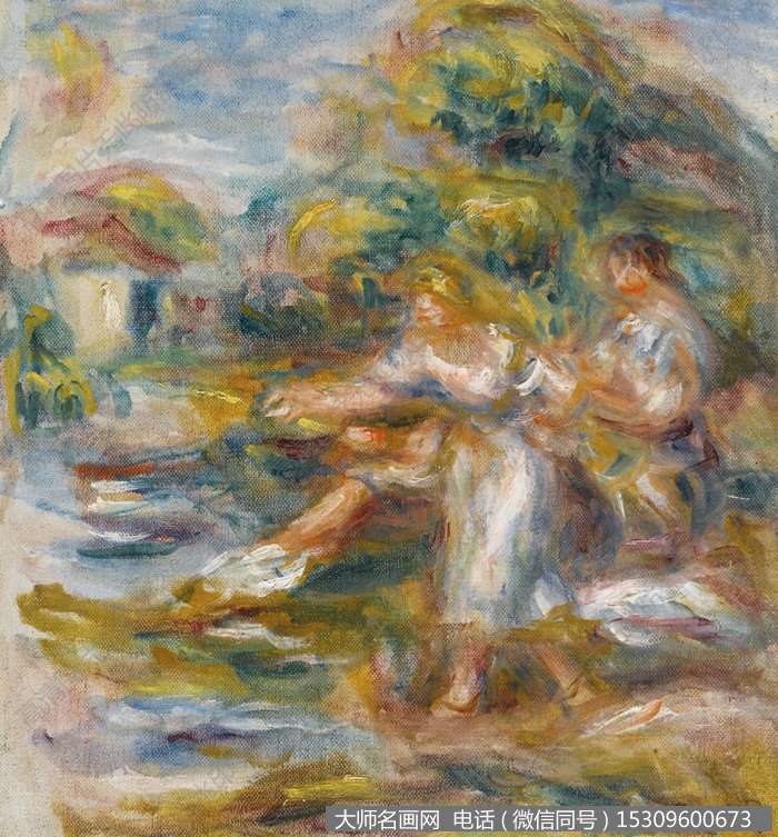 雷诺阿 油画作品3 高清图片下载