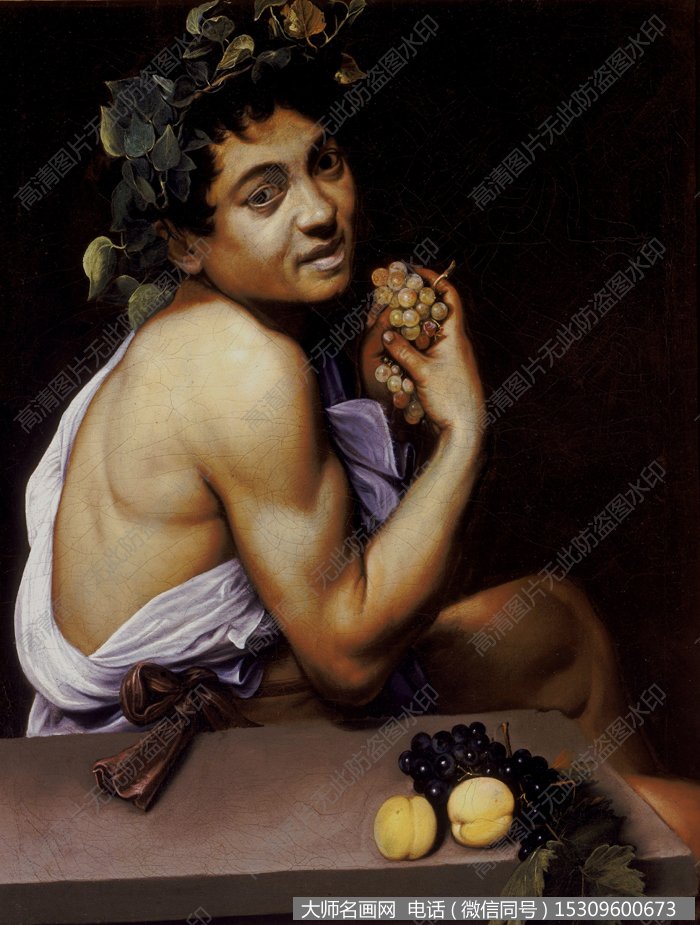卡拉瓦乔 人物油画作品15 高清图片下载