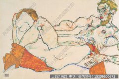 席勒 油画作品37 高清图片下载