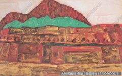 席勒 油画作品39 高清图片下载