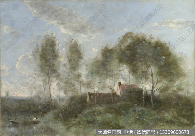 柯罗 油画作品34 高清图片下载