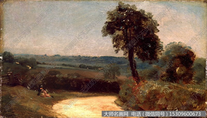 康斯太勃尔 风景油画 作品大图7 高清下载