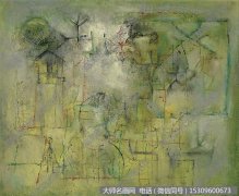 赵无极 抽象油画 高清作品17 下载