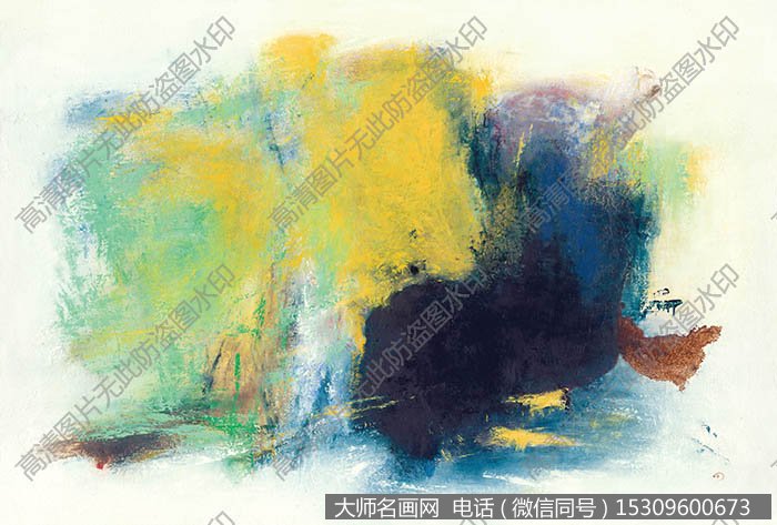 赵无极 抽象油画 高清作品38 下载