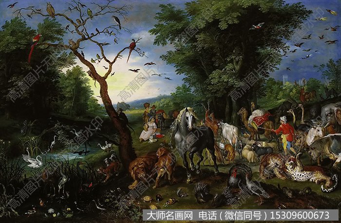 小勃鲁盖尔 油画作品高清大图44下载