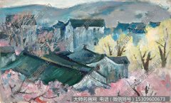 苏天赐 东山古镇 作品油画大图57下载