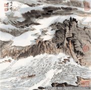 陆俨少 国画作品高清大图29下载